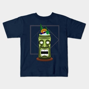 The "Caribbean sunset" tiki cocktail Kids T-Shirt